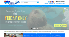 Desktop Screenshot of divinglocker.ca